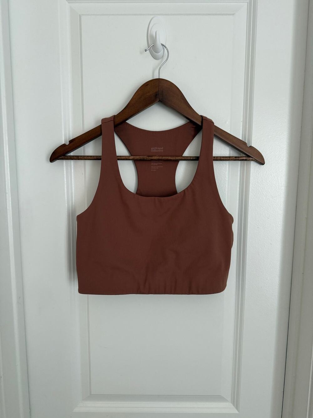 Girlfriend Collective Sports Bra Clay Size Medium